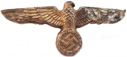 Wehrmacht visor hat eagle / from Smolensk