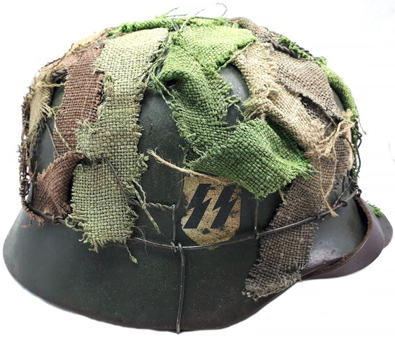 Waffen SS helmet M40 / Restoration