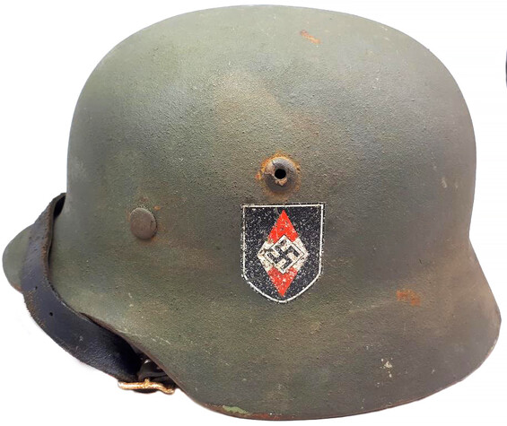 Hitlerjugend helmet M35 / Restoration