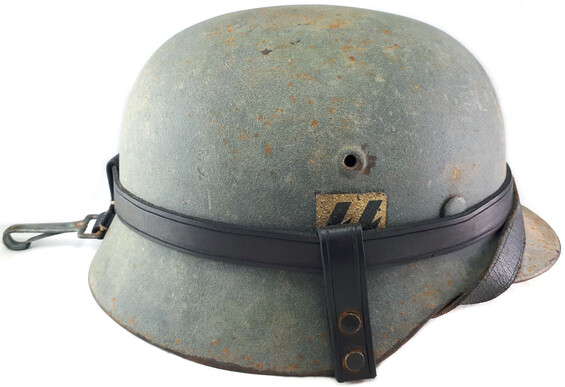 Restored helmet M40 Waffen SS
