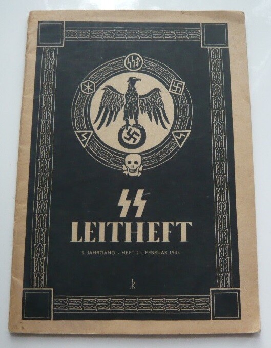 Waffen SS book "SS Leitheft"