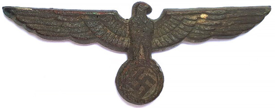 Wehrmacht visor hat eagle / from Stalingrad