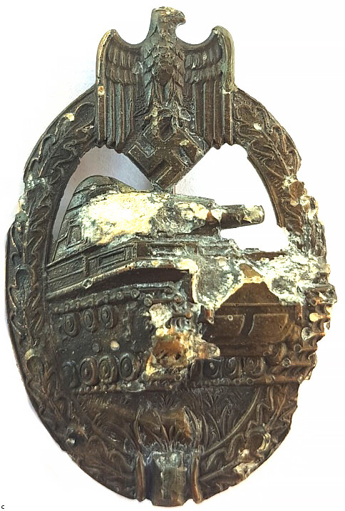 Panzer Badge by Schwerdt, A.D. / from Stalingrad