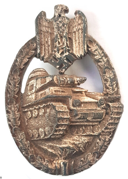 Panzer Badge by Schwerdt, A.D. / from Smolensk