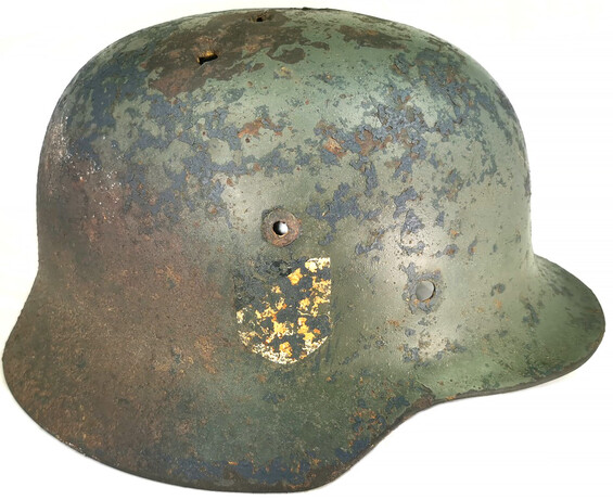 Wehrmacht helmet M35 DD / from Kursk