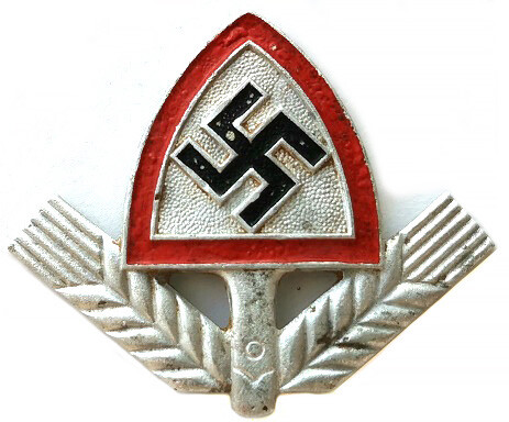 RAD cap badge / from Kursk-Orel