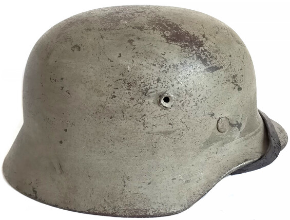 German camo helmet M40