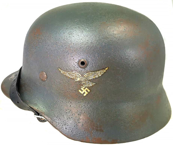 Restored Luftwaffe helmet M35