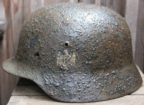 Wehrmacht helmet M35 / from Babruysk