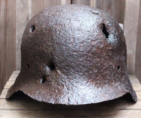 German helmet M42 / from Königsberg