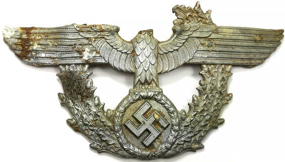 Cockade Nazi police shako