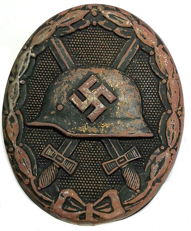 Wound Badge by Wilhelm Deumer, Ludenscheid / from Bobruysk