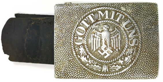 Wehrmacht buckle "Gott mit Uns" / from Korocha