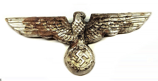 Wehrmacht visor hat eagle / from Königsberg