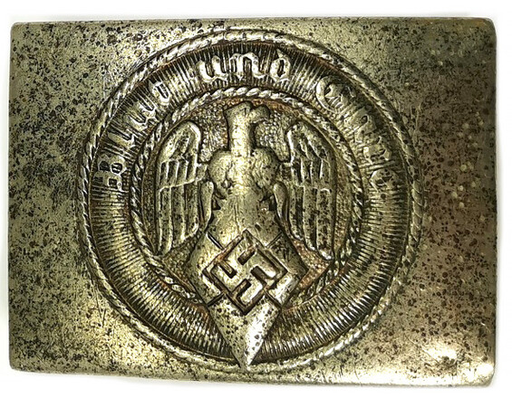Hitler-Jugend belt buckle "Blut und Ehre"