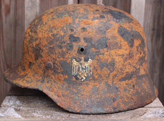 Wehrmacht helmet M35 DD / from Kaluga
