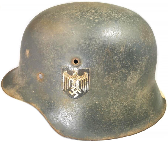 Restored helmet M42, Wehrmacht