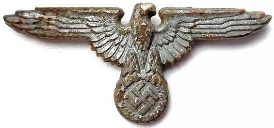 Waffen-SS Visor Cap Eagle / from Rostov