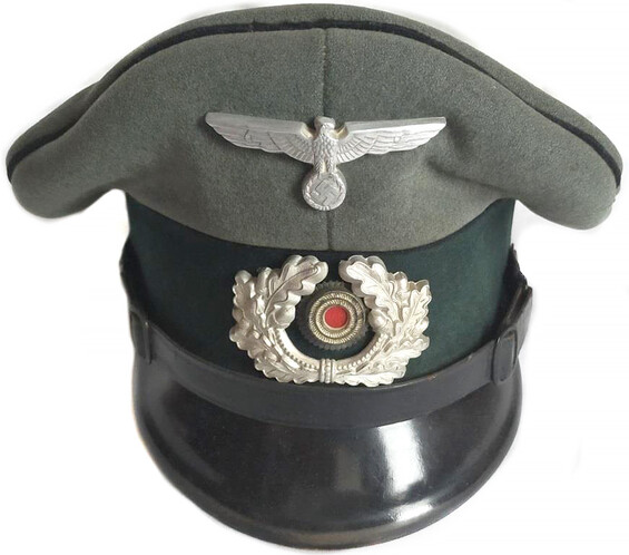 Cap of the Wehrmacht Minesweeper officer