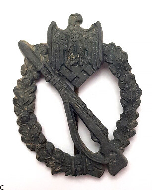 Infantry Assault Badge by Assmann / from Koenigsberg