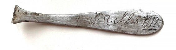 Italian spoon with a stamp/ from Voronezh