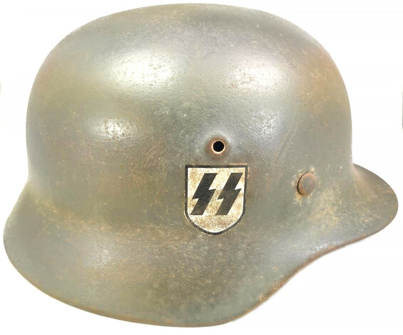 Restored helmet M40, Waffen-SS