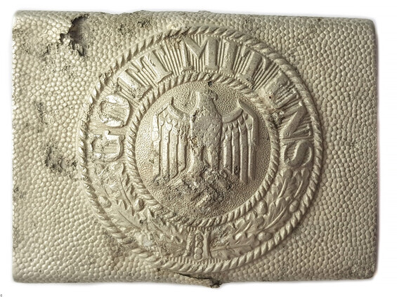 Wehrmacht belt buckle "Gott mit Uns" / from Königsberg