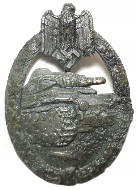 Panzer Badge / from Koenigsberg