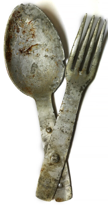 German fork-spoon / from Rostov