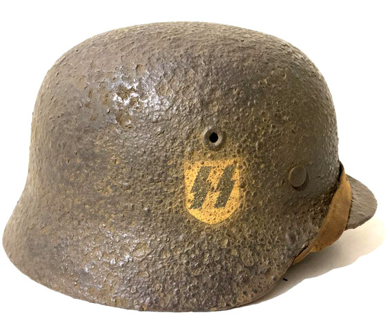  Waffen-SS helmet / from Demyansk pocket