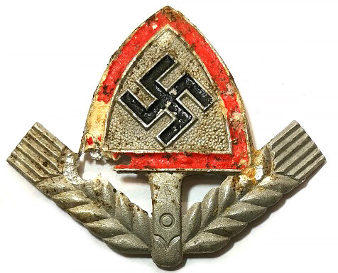 RAD cap badge / from Königsberg