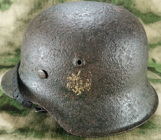 Wehrmacht helmet M42 / from Кonigsberg