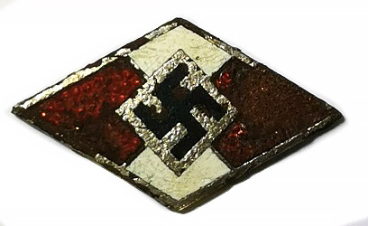 Hitler Jugend membership badge / from Crimea