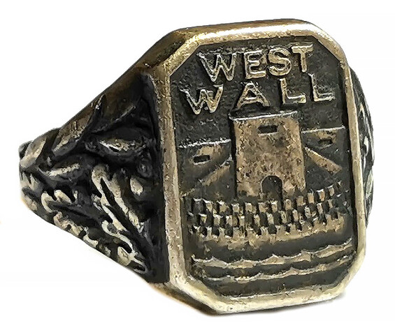 Third Reich Wet Wall ring / from Stalingrad
