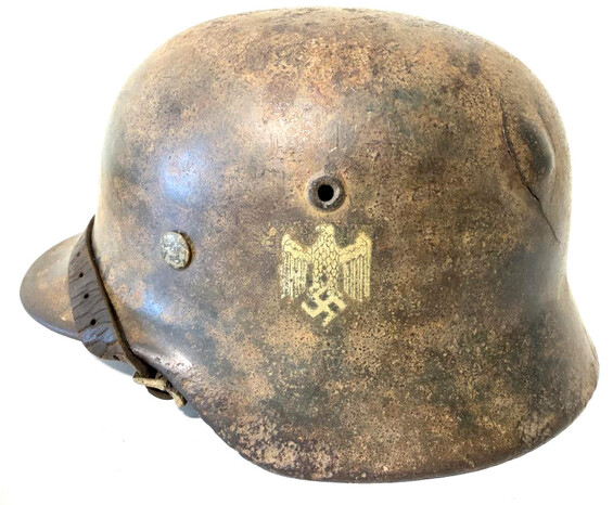 German helmet M40 DD/ from Rzhev