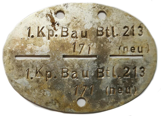 German 1.Kp.Bau.Btl.213 / from Bobruysk