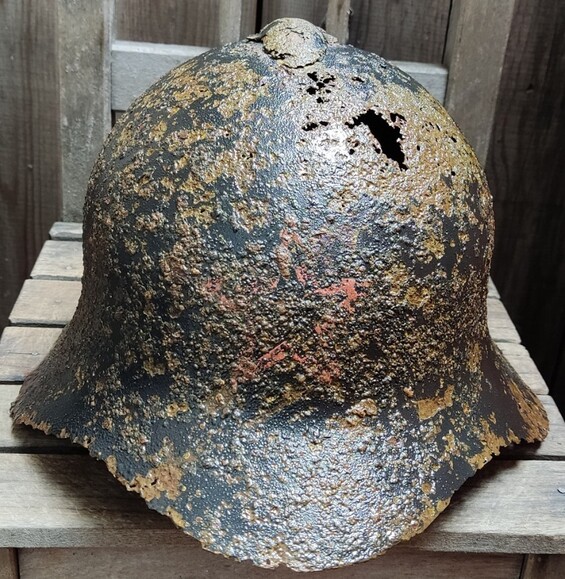 Soviet helmet SSh36 / from Kaluga