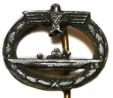 U-boat War Badge Stick Pin
