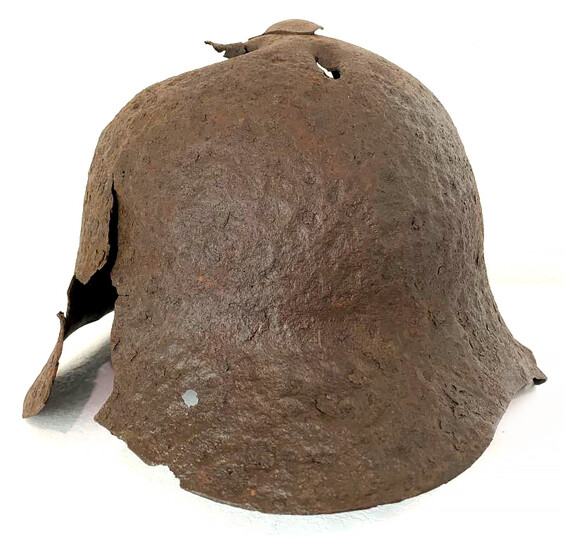 Soviet helmet SSh36 / from Stalinrgad