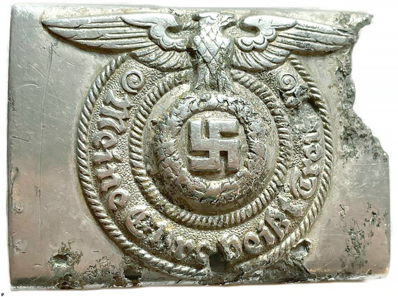 Belt buckle Waffen SS "Meine Ehre heißt Treue" / from Rzev