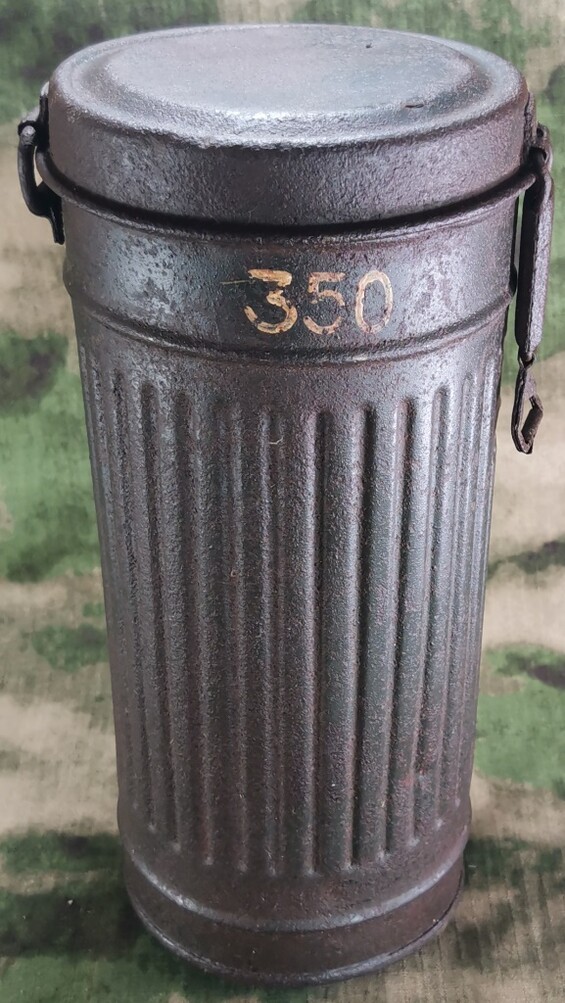 German Gasmask canister / from Stalingrad