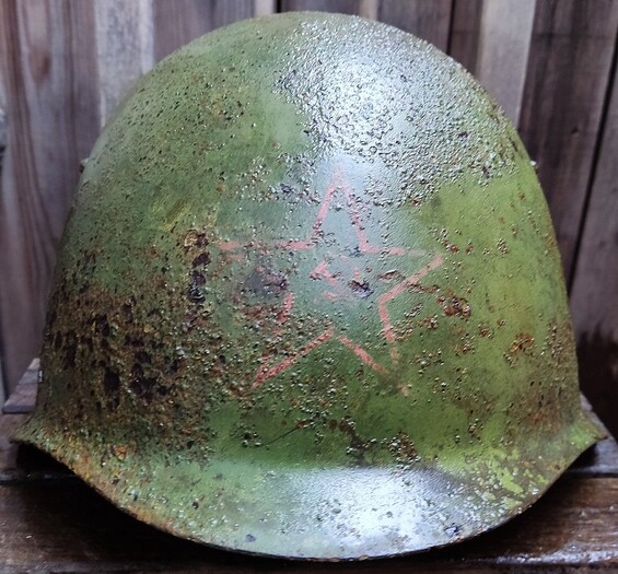 Soviet helmet SS39 / from Smolensk