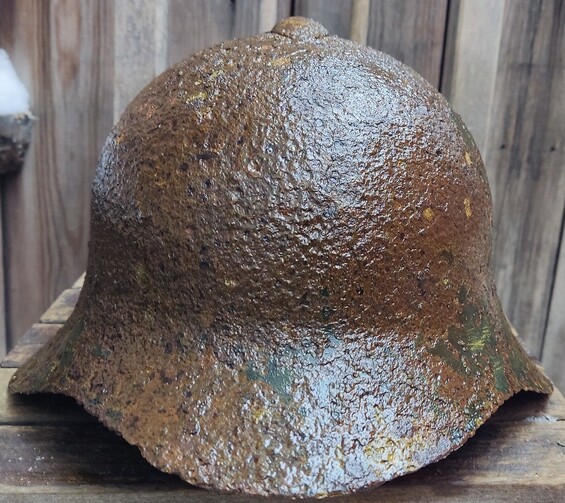 Soviet helmet SSh36 / from Smolensk