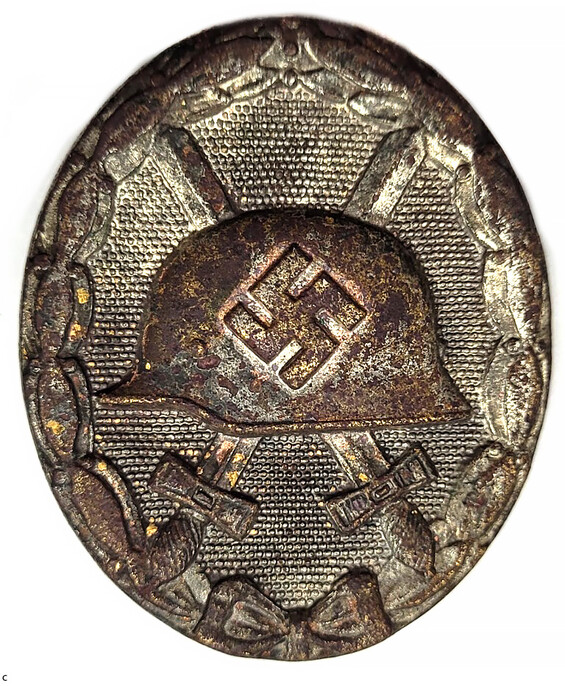 Silver wound badge / from Stalingrad