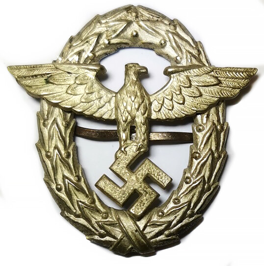 Police Cap Badge / from Konigsberg