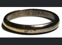 German Gold wedding ring / from Stalingrad