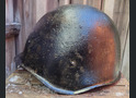 Soviet helmet SSh40 / from Königsberg