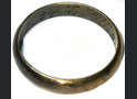 German Gold wedding ring / from Stalingrad