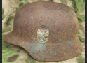 Wehrmacht helmet M35 DD / from Kalinin