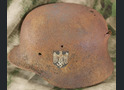Wehrmacht helmet M40 from Stalingrad
